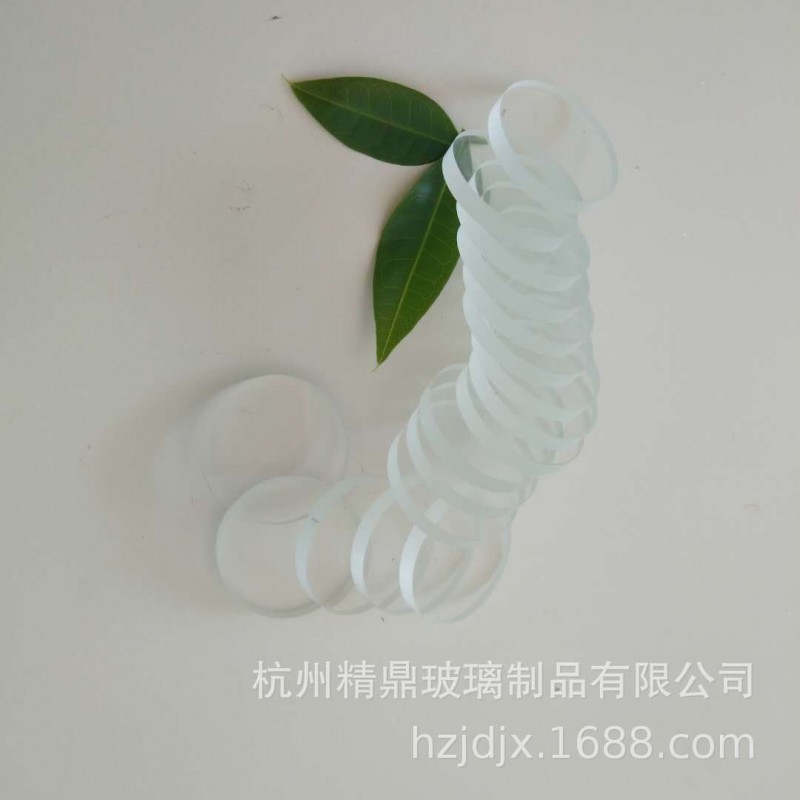 供应燃气箱机柜玻璃超透强化玻璃半圆玻璃玻璃
