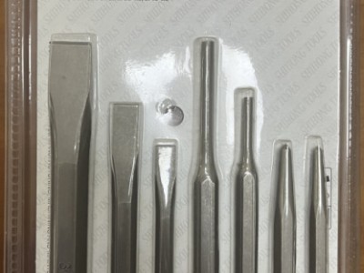 供应优质7件套冲凿（扁凿、销冲、中