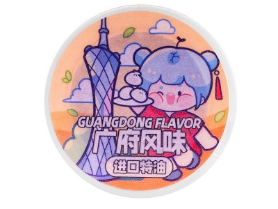 豆芽酱新品广府风味可爱卡通和纸胶