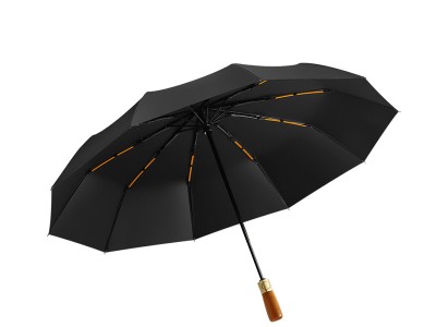 雨伞自动大号20骨木柄商务雨伞加粗