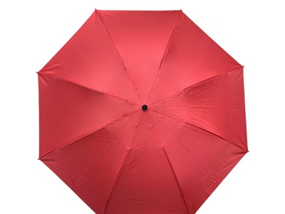 定制商务广告礼品雨伞黑胶防晒遮阳