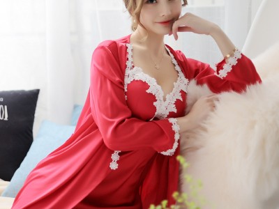 美来美去性感睡衣睡袍套装舒适大码
