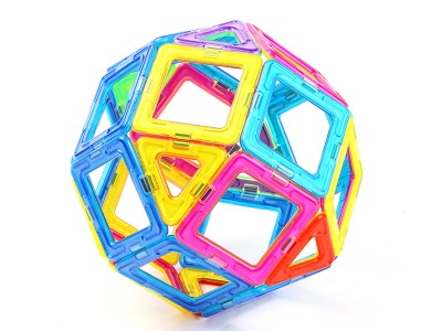 幼儿园3-6岁智力开发积木磁力片玩具