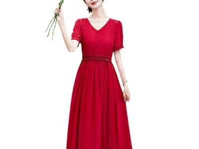 女士收腰修身裙子2024夏新款高贵优