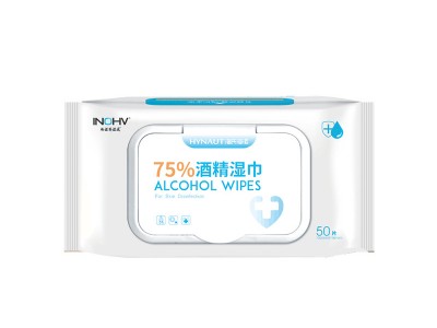 海氏海诺75度酒精湿巾纸厨房家用清