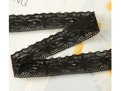 黑色性感内衣花边辅料 连衣裙服装棉