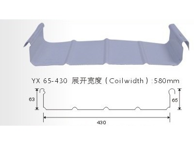 山东 江西直立锁边铝合金暗扣屋面板