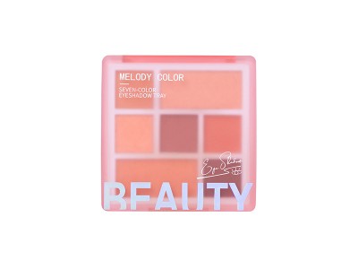 曼媞Melodycolor绚丽七色修饰眼影盘