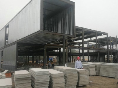 大型集装箱营销展厅 商业街区步行街