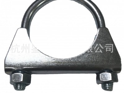 厂家直销  消声器排气管卡箍60MM 碳