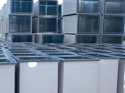 双面彩钢玻纤复合风管角铁法兰断桥