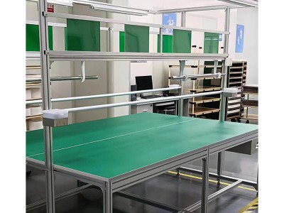 定制 防静电车间工作台铝型材双边工