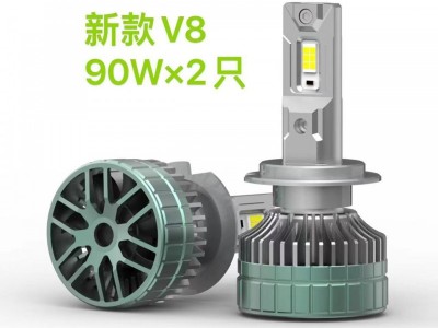 跨境新款90WH1汽车led大灯H7HB3 901