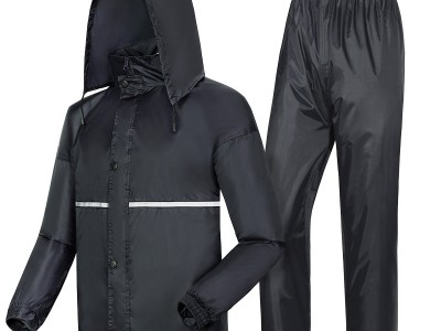 成人男女反光劳保雨衣电动车骑行分