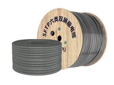 国标拓谱 双屏蔽六类网线SFTP305米3