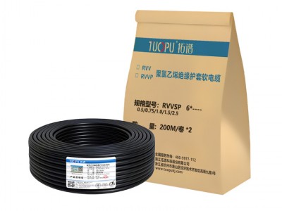国标拓谱 RVVSP6*0.5/0.75/1.0/1.5/