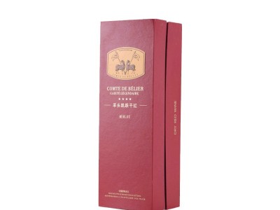 红酒礼盒白酒包装盒翻盖磁吸保健酒