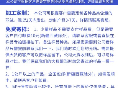 白鸭绒白鹅绒羽绒看样专拍 蓬松羽绒