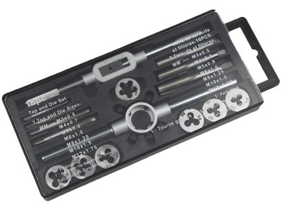 16PC丝锥板牙绞手套装 手用工具 16
