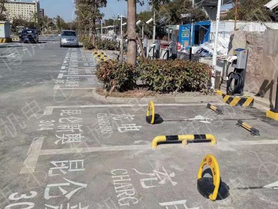 智能超声波车位锁摄像头一体 避免燃