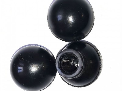 40*35mm手柄球M12/M10螺径黑色手柄