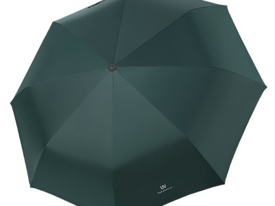 手动雨伞防晒遮阳伞黑胶晴雨伞三折