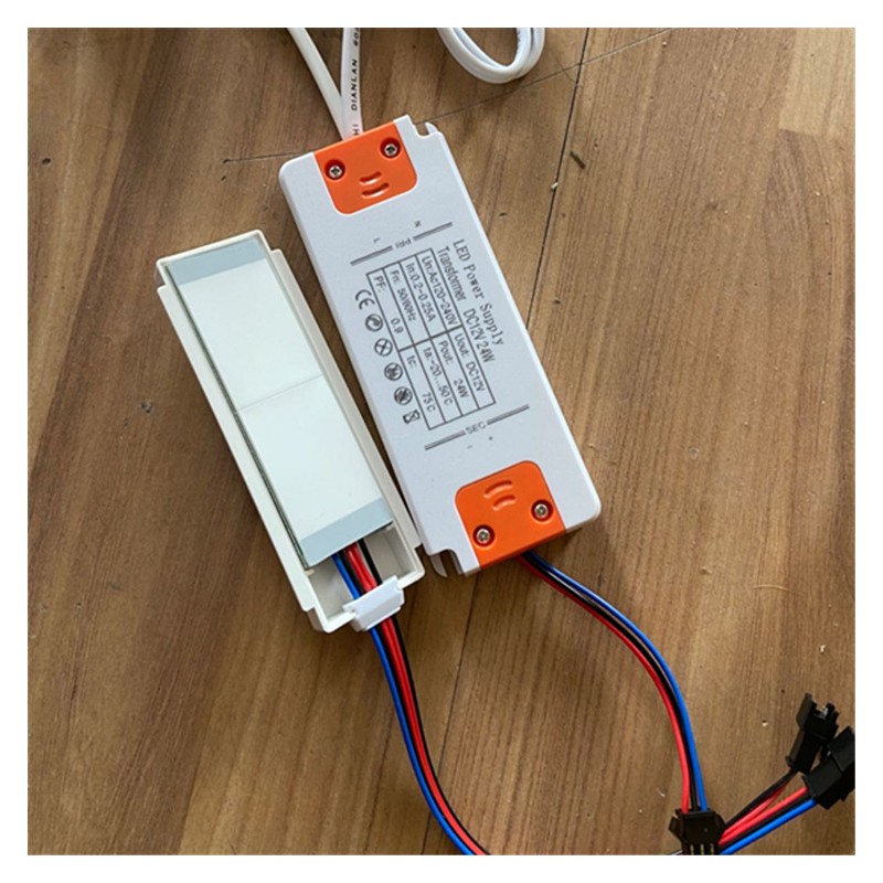 卫浴智能镜触摸开关LED灯雷达人体感应触摸开关镜子配件浴室柜