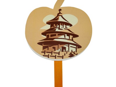 厂家直销 供应纯手工制作 纸卡扇 塑