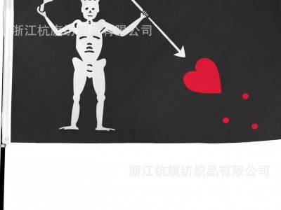 跨境爱德华海盗旗美国独立日旗帜花