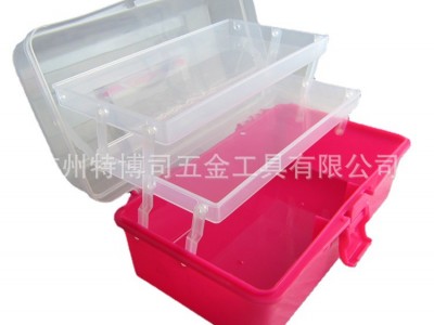 供应9寸手拎式透明小工具箱 多功能