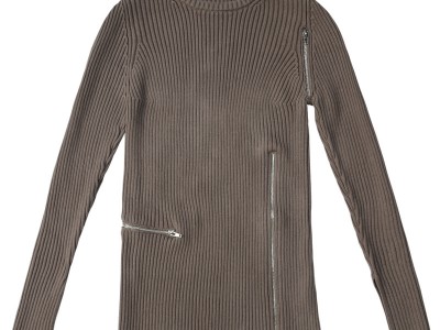 设计师女装 秋羊毛针织毛衣外穿打底