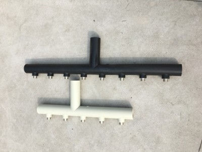 合丰牌全新料六角外丝PE分水器