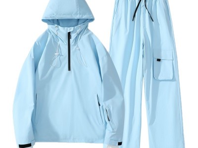 冬新防风防水俩件套装滑雪服套装情