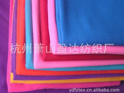 斜纹拉绒布针针织绒面料 秋冬卫衣毛