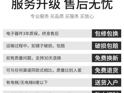 轻奢除雾智能镜创意圆形梳妆台壁挂