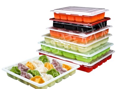 速冻饺子盒一次性熟饺子外卖打包盒