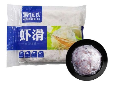 澳门豆捞新鲜虾滑海鲜青虾火锅食材