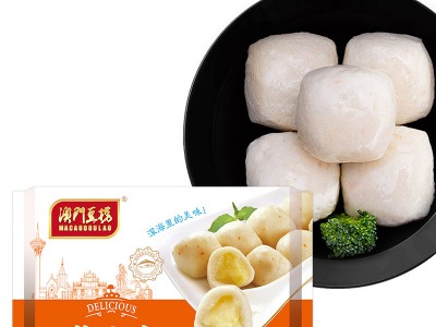 澳门豆捞芝士丸火锅食材咖喱鱼丸关