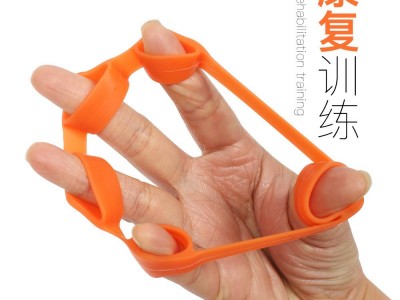 硅胶手指拉力器手指训练器手指拉力
