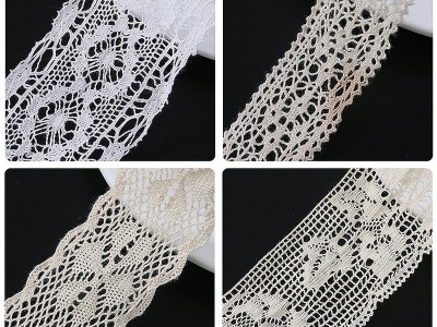 厂家批发棉线花边批发手工diy服装辅
