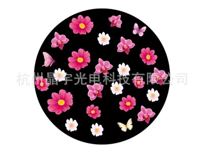 单色双色三色全彩LOGO玻璃镜片投影G