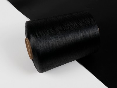 纯色70D/2高黑色高强线 化纤纱高强
