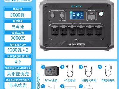铂陆帝户外储能电源家用房车大容量