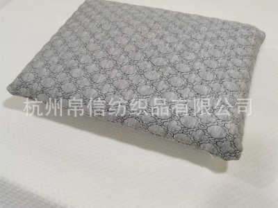 批发乳胶枕枕套针织提花抗起球棉质