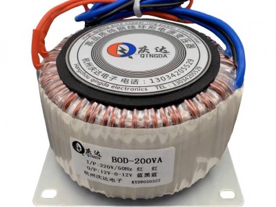 庆达纯铜环形变压器30W~5000W小型功