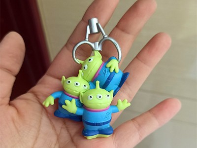 日单 三眼仔 吊娃娃机挂件 散货