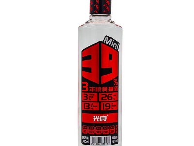 光良酒 39MIni 42度浓香型白酒300ml