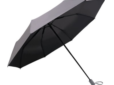 小清新马卡龙素色晴雨伞 三折森系防