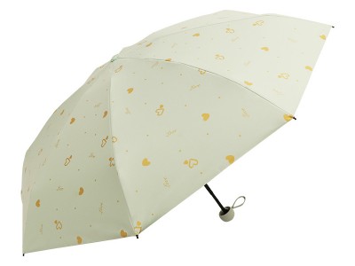 迷你烫金爱心胶囊伞雨伞小巧便携口