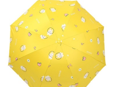 佳苹伞 包邮 太空兔黑胶晴雨伞防紫